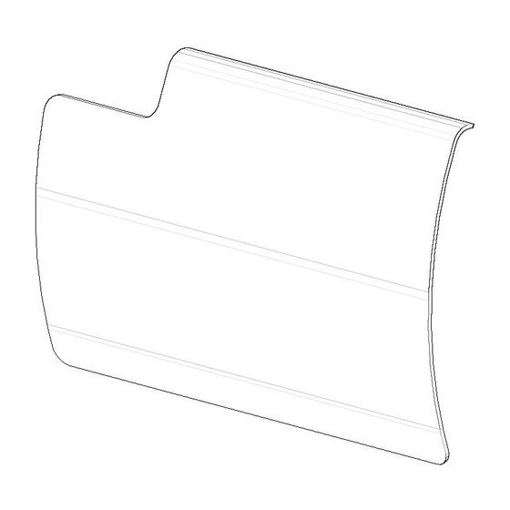Dornbracht Abdeckung für Papierrollenhalter, 152x96x22mm, Weiß matt, 081102519-10