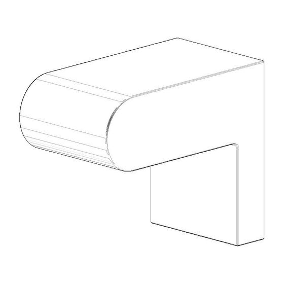 Dornbracht Halter für Wannengriff, rechts 40x60x73mm, Chrom gebürstet, 081767501-93