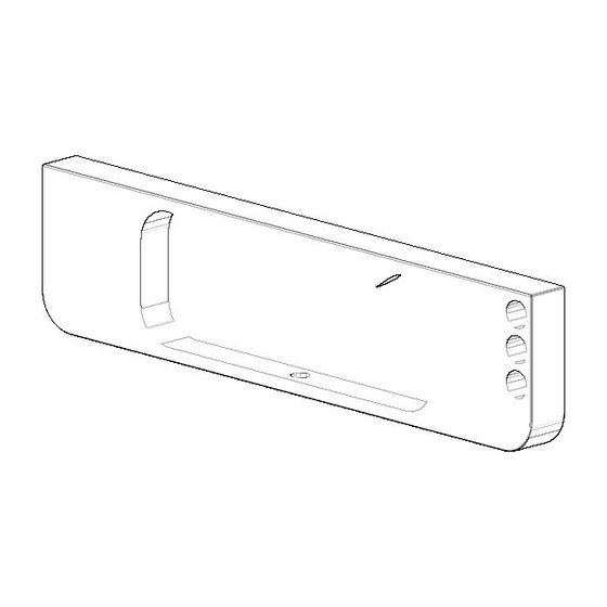 Dornbracht Halter Ersatzteile 081771505 143x35x10mm chrom