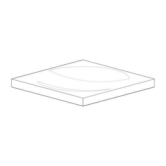 Dornbracht Seifenschale, 120x120x10mm, Messing gebürstet 23kt Gold, 081778601-28