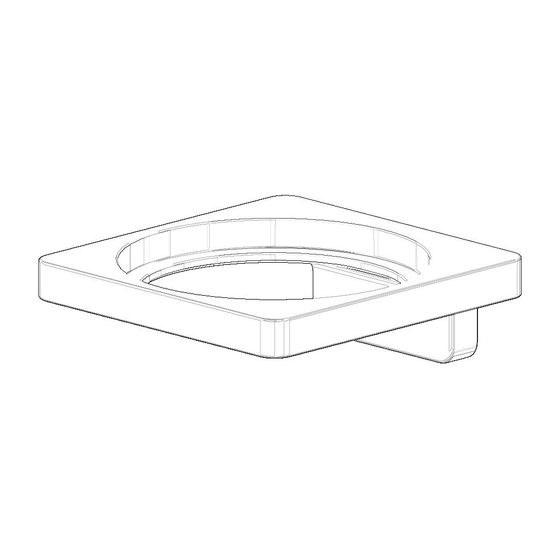 Dornbracht Halter Ersatzteile 081795510 135x150x85mm chrom