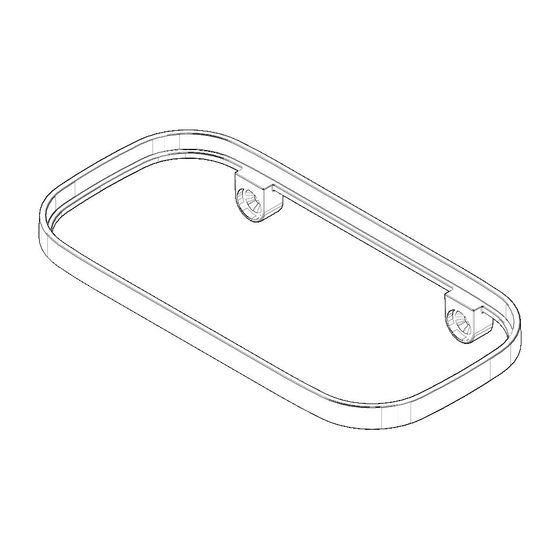 Dornbracht Halter für Seifenablage, 200x26,5x101mm, Champagne gebürstet, 081797577-46