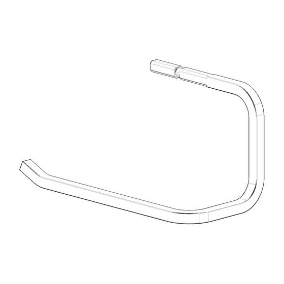 Dornbracht Bügel, 149x66x77mm, Champagne 22kt Gold, 081870505-47