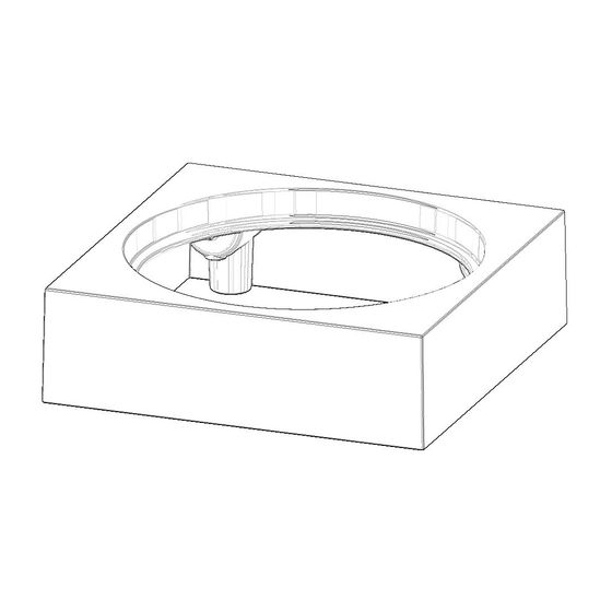 Dornbracht Gehäuse Ersatzteile 082301505 118x118x35mm chrom