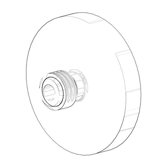 Dornbracht Stopfen Ersatzteile 083120531 30x12,5mm platin matt