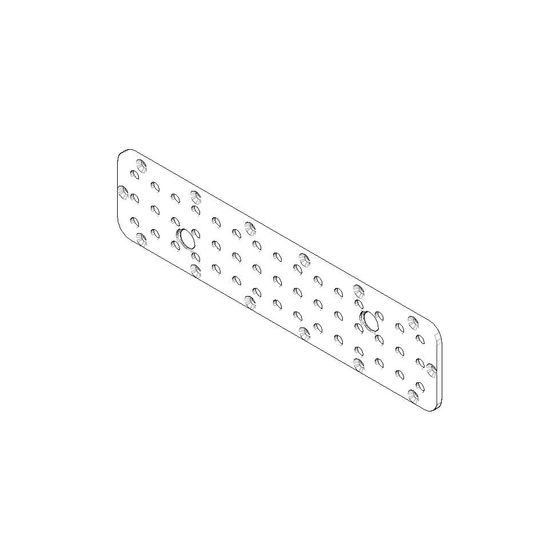 Dornbracht WaterBar Rosette Ersatzteile 091102136 240x60x9mm chrom