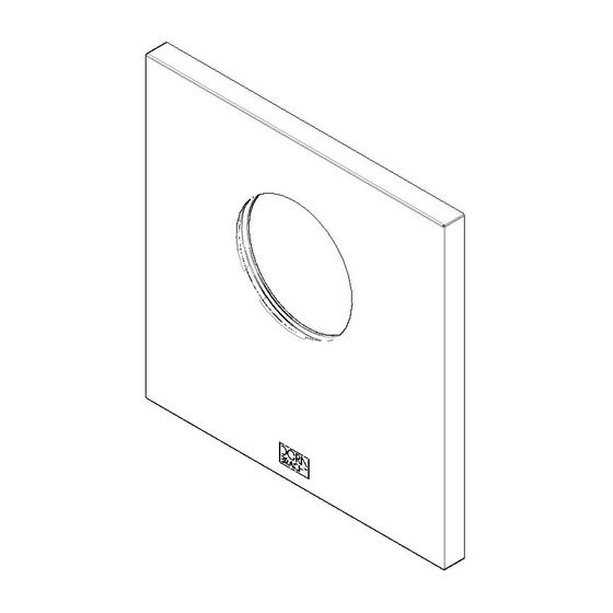 Dornbracht Rosette für xTool, 120x120x8,5mm, Cyprum, 091102196-49
