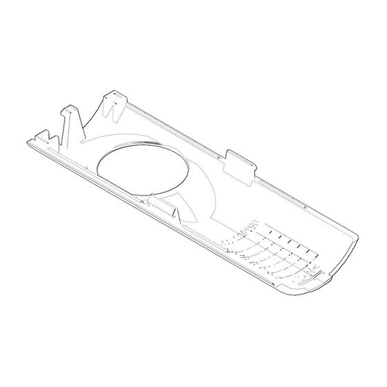 Dornbracht Cache Abdeckung Ersatzteile 091102281 67x22x10mm