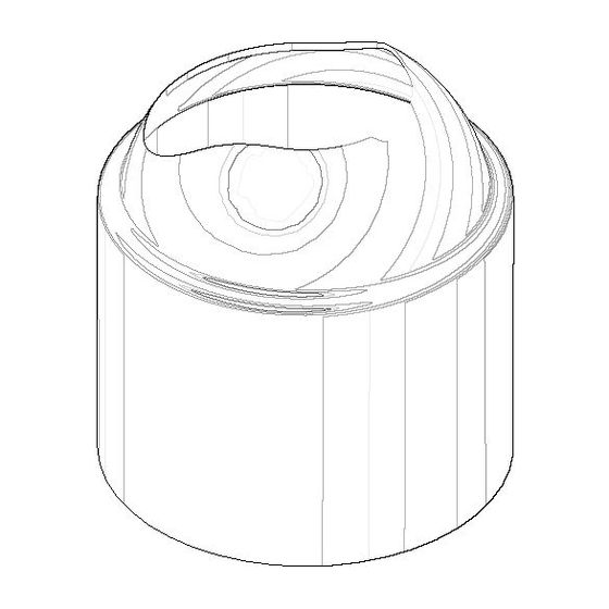 Dornbracht Haube/Hülse, 45x47,5mm Schwarz matt, 091102292-33
