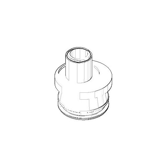 Dornbracht Anschluss Ersatzteile 091104035 45x47,5mm roh vernickelt