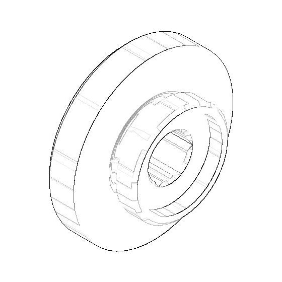 Dornbracht Anschluss Ersatzteile 09111006810 M33x12mm chrom