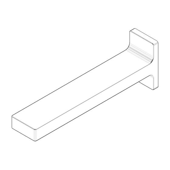 Dornbracht Auslauf Ersatzteile 091196001 47x78x239mm chrom