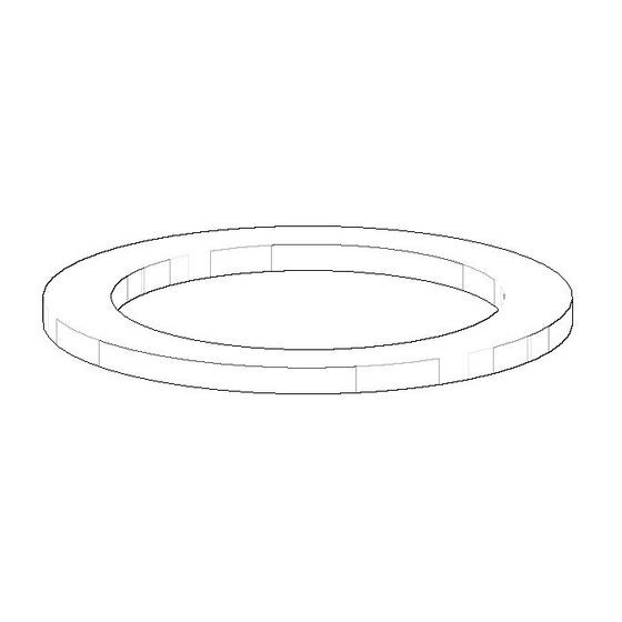 Dornbracht Dichtung NBR 70, 39x29x2mm, 09140501690