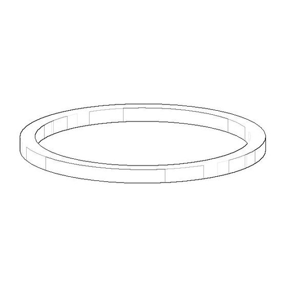 Dornbracht Ring Ersatzteile 091415012 24,6x21,6x1,4mm