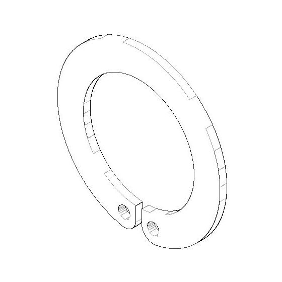 Dornbracht Ring Sicherungsring Ersatzteile 091601017 17x1mm