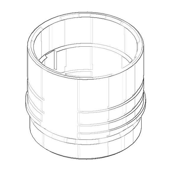 Dornbracht Hülse Ersatzteile 09170102210 45x38,5mm