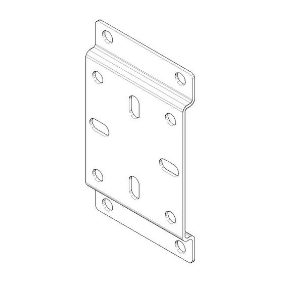 Dornbracht xGate Halter Ersatzteile 091720094 80x135x10mm