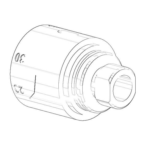 Dornbracht Griff für Thermostat Ersatzteile 091733002 47x50mm chrom