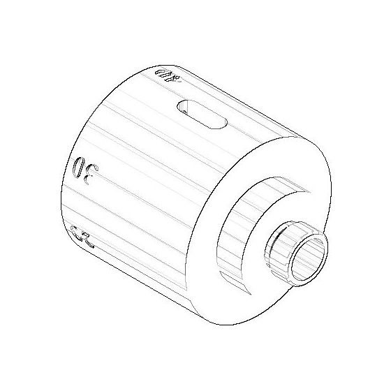 Dornbracht Ring für Thermostat, 47x59mm, Dark Platinum gebürstet, 091733003-99