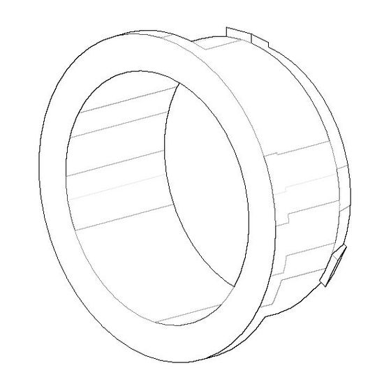 Dornbracht Hülse Ersatzteile 091840009 23x10mm