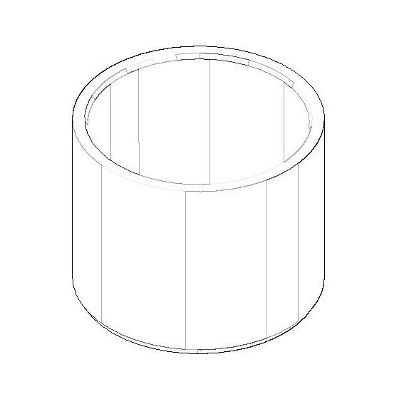 Dornbracht Hülse Ersatzteile 091840102 25x20mm