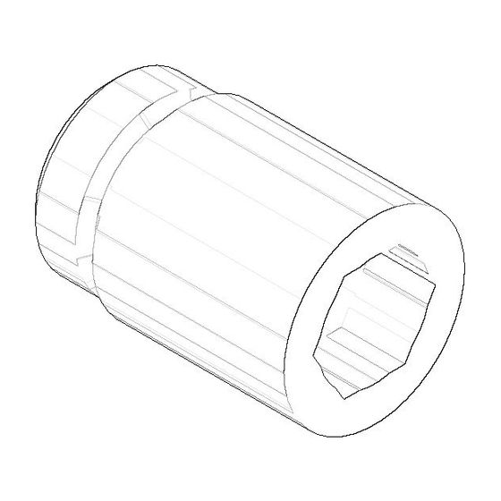 Dornbracht Griff Ersatzteile 092032044 8,5x12,5mm chrom