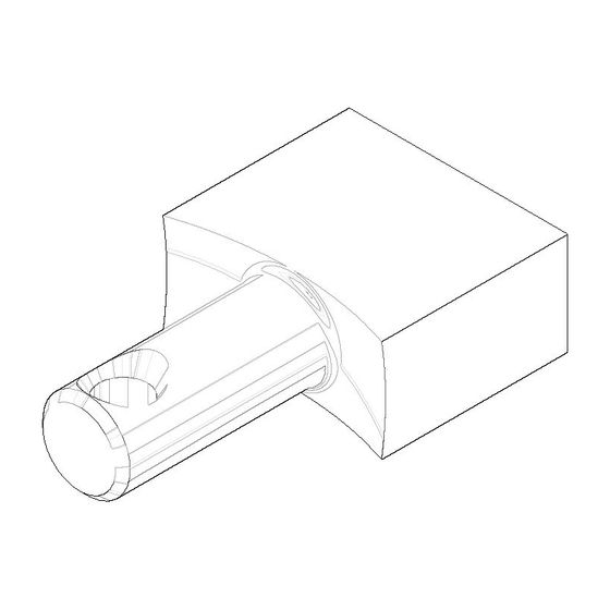 Dornbracht Zugknopf, 26x15x7mm, Platin, 092067002-08