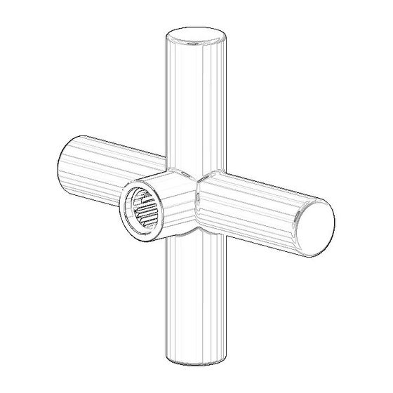 Dornbracht Griff, 70x70x22,5mm, Platin, 092089011-08