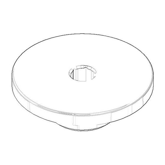 Dornbracht Abdeckung, D 32x11mm, Messing gebürstet, 092102028-28
