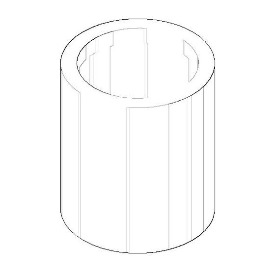 Dornbracht Haube, D 26x30mm, Dark Platinum gebürstet, 092102070-99