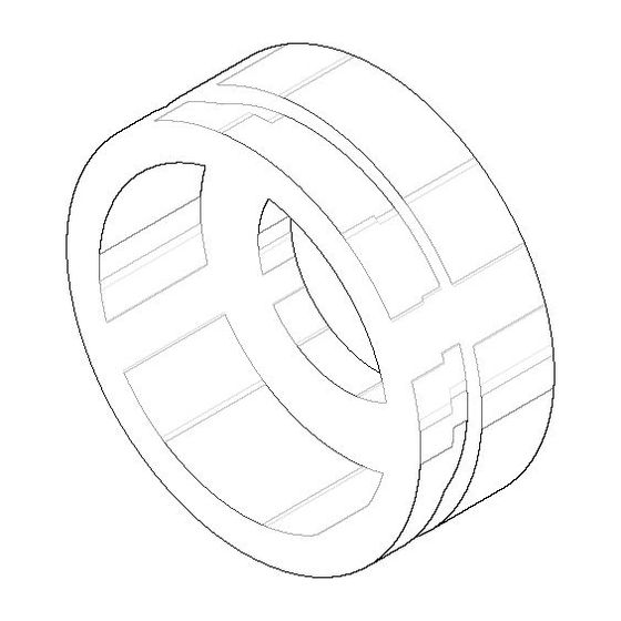 Dornbracht Haube, 24,5x9,5mm, Dark Platinum gebürstet, 092102089-99