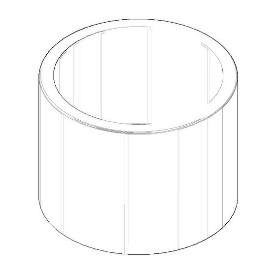 Dornbracht Haube für Thermostatkartusche, 46x34,5mm, Weiß matt, 092102113-10