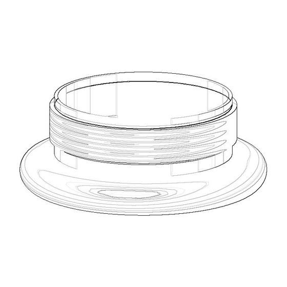 Dornbracht Luftsprudlerhülse, 29x11mm, Chrom, 092301015-00