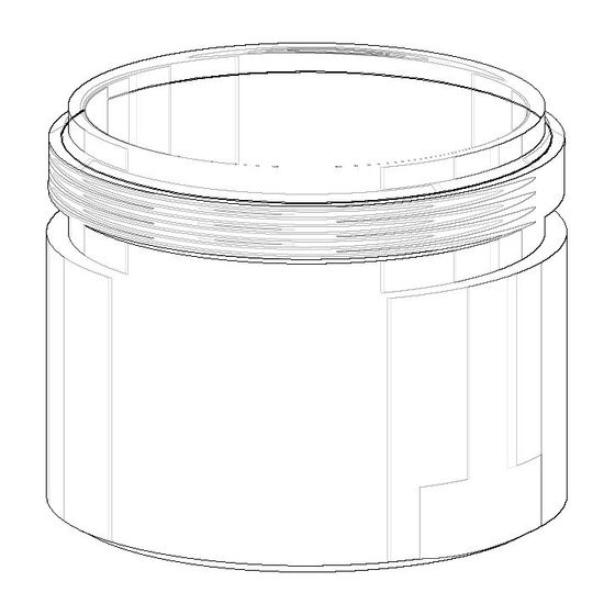 Dornbracht Luftsprudlerhülse Ersatzteile 092301018 18x4,5mm chrom