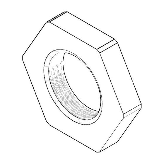 Dornbracht Befestigung Mutter Ersatzteile 092310098 17x3mm