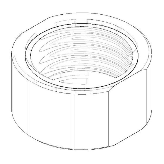 Dornbracht Befestigung Mutter Ersatzteile 1/2