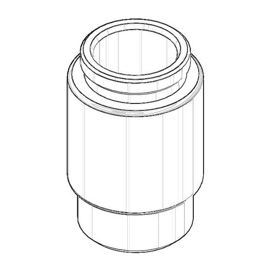 Dornbracht Nippel, 24,7x34,5mm, Chrom gebürstet, 092403121-93