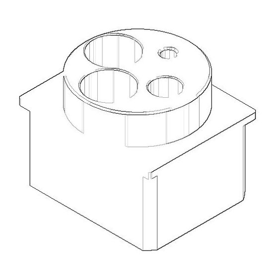 Dornbracht Anschluss Ersatzteile 092403142 45x37x35mm chrom