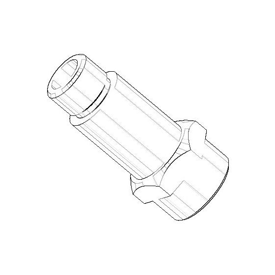 Dornbracht Nippel Ersatzteile 092404046 27x31,5x62mm