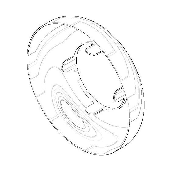 Dornbracht Rosette, 65x15mm, Chrom gebürstet, 092701013-93