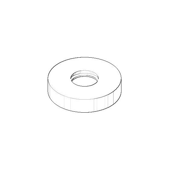 Dornbracht Rosette Ersatzteile 092722011 69,5x15mm chrom