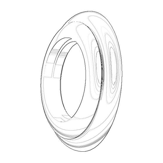 Dornbracht Rosette M32x1,5, 55x10mm, Messing gebürstet 23kt Gold, 092735002-28