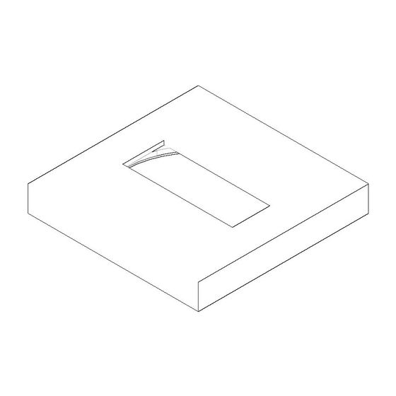Dornbracht Rosette für Wandauslauf, 60x60x9mm, Platin gebürstet, 092767008-06