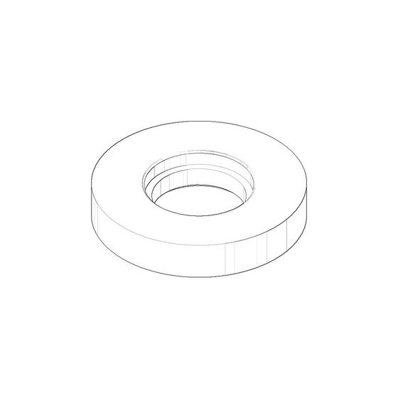 Dornbracht Rosette Ersatzteile 092787001 55x28x10mm chrom