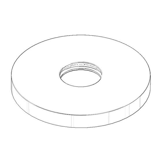 Dornbracht Rosette, 135x40,5x15mm, Chrom gebürstet, 092788011-93