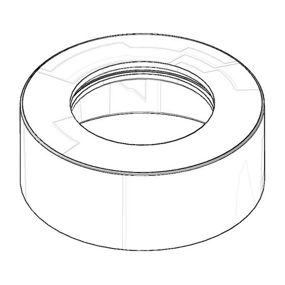 Dornbracht Rosette, 65x25mm, Messing gebürstet, 092789103-28