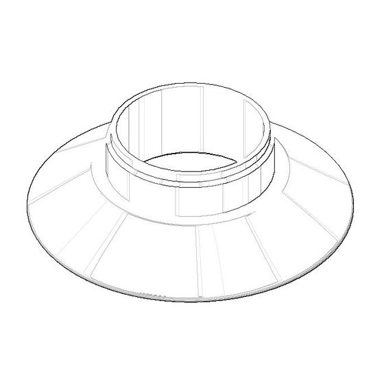 Dornbracht Rosette Ersatzteile 092794003 58x17,5mm chrom