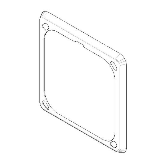 Dornbracht Befestigung Ersatzteile 092801024 107,7x107,7x6,2mm