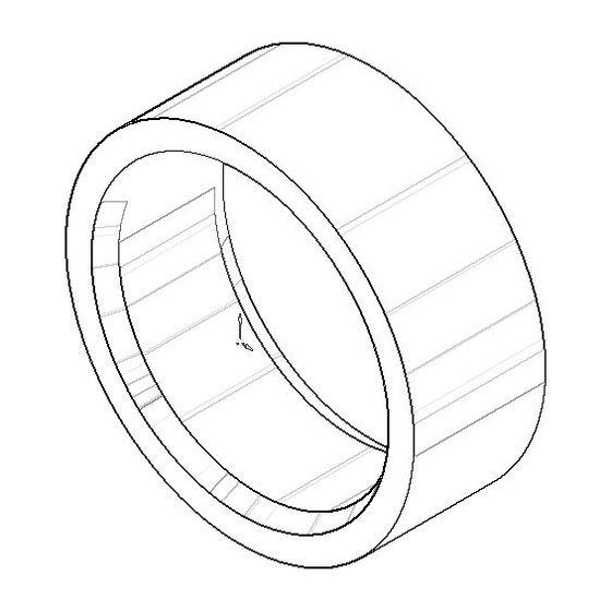 Dornbracht Ring Ersatzteile 092810020 20x7,5mm platin matt