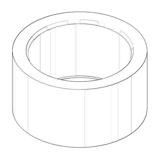 Dornbracht Rosette, D 38x20mm, Platin, 092810028-08
